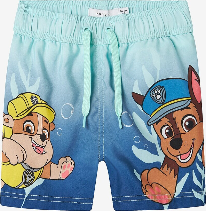 Bilde av Badebukse nmmMabbe Paw Long Swimshorts - Blå