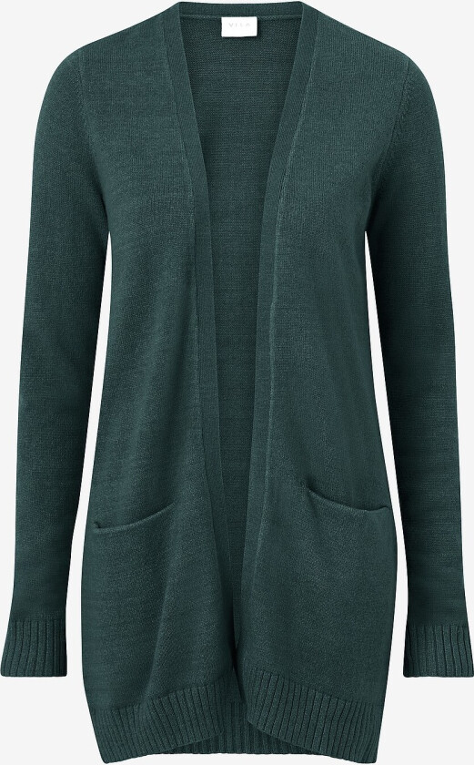 Cardigan viRil L/S Open Knit - Blå