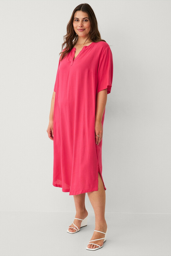 Kjole kcMille Kaftan Dress - Rød