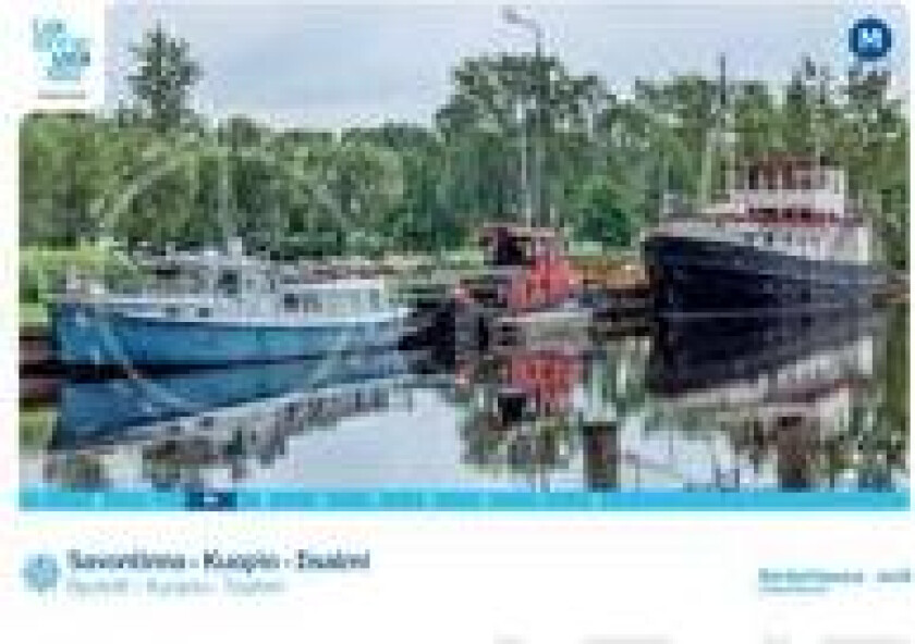 Merikarttasarja M Savonlinna-Kuopio-Iisalmi 1:40 000/1:20 000