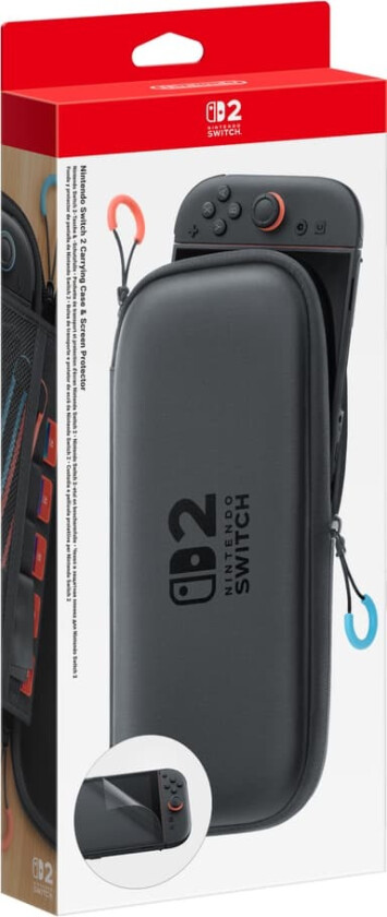 Switch 2 case and screen protection