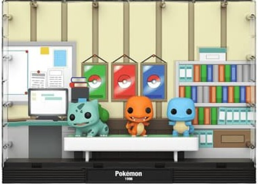 POP Pokemon 1996 actionfigur (Bulbasaur/Charmander/Squirtle)