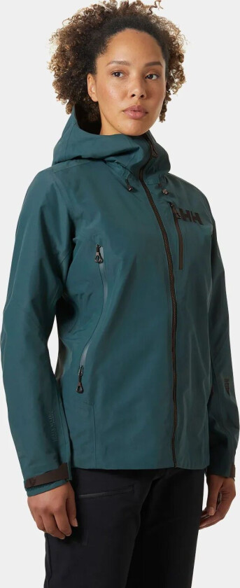 Dame Odin 9 Worlds 3.0 Skalljakke Grønn L GråL