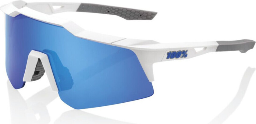 100% Speedcraft XS Solbriller - Hvit, Blå