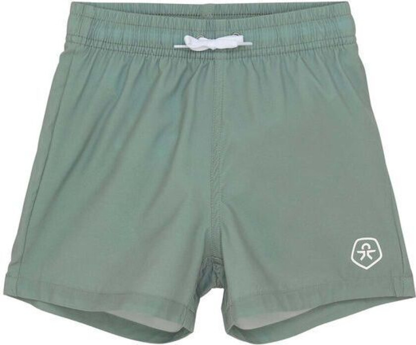 Color Kids badeshorts til barn, Iceberg Green
