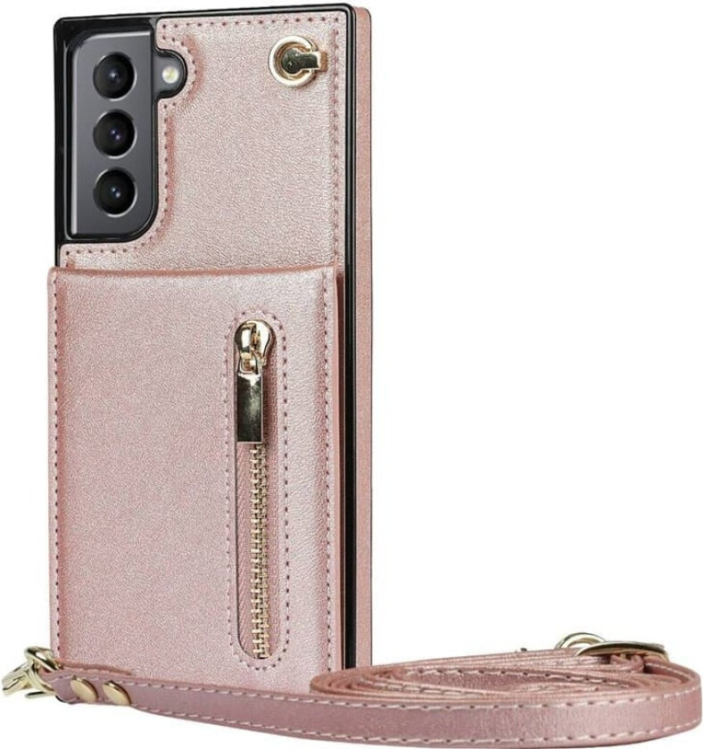 Zipper halskjede deksel Samsung Galaxy S23 - Rose