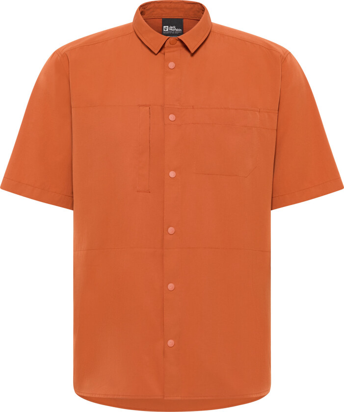 Men's Sierra Canyon Sortsleeve Shirt Burnt Orange