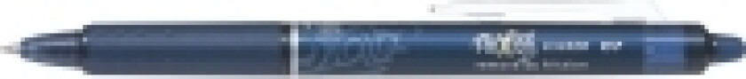 Pilot FriXion Ball Clicker - Rulleballpenn - blå-svart - varmesensitivt gel-blekk - 0.7 mm - medium - retraktil - med viskelær