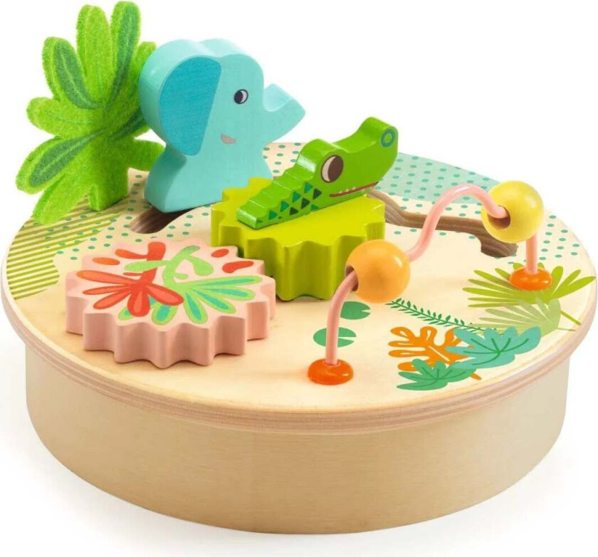 Aktivitetsbord -  Aktivitetsleker - Tre,Metall,Polyester