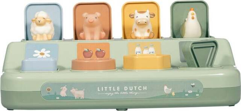 Little Farm Pop-up Aktivitetsleke - Aktivitetsleker - Plast