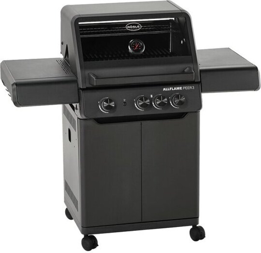 AllFlame Peer 3 gassgrill 13500W svart