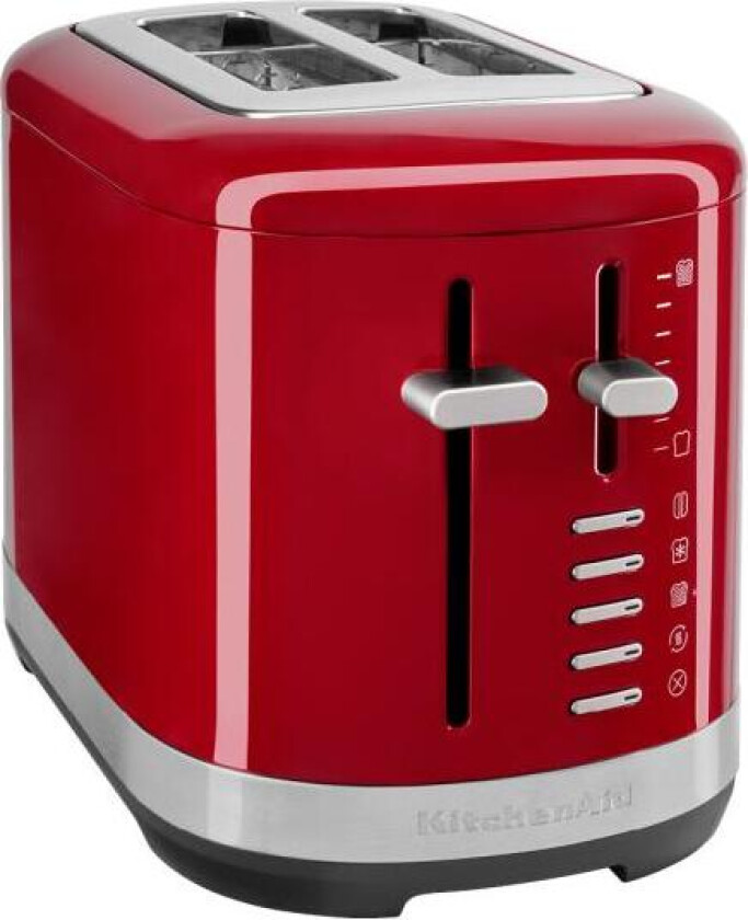 Brødrister 5KMT2109EER 2 skiver brede spor empire red