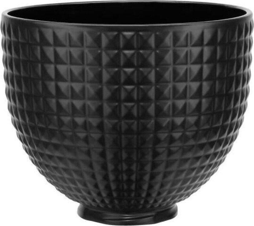 Accessory keramisk bolle 4,7L black studded
