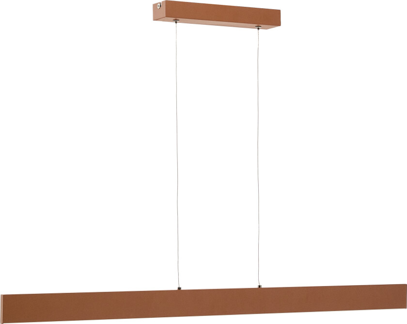 KAVE HOME Boadella taklampe i aluminium med terrakottamalt finish