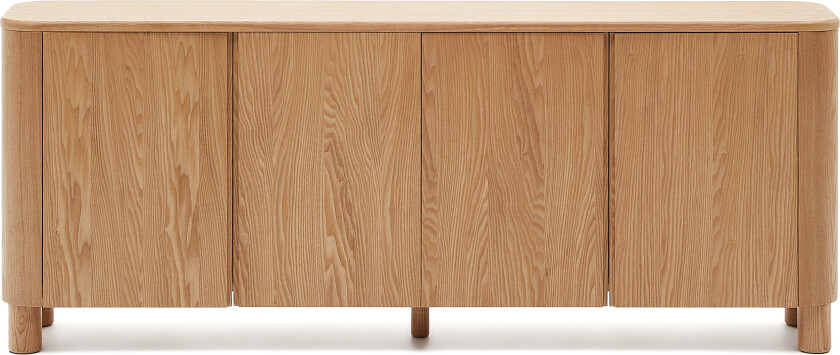 KAVE HOME Salaya skjenk i ask kryssfiner, 200 cm x 79 cm