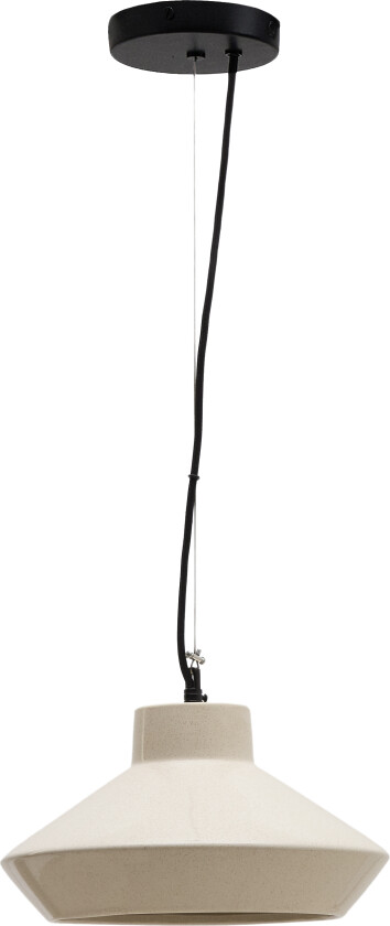 KAVE HOME Portol beige keramisk taklampe