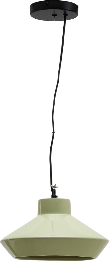 KAVE HOME Portol grønn keramisk taklampe
