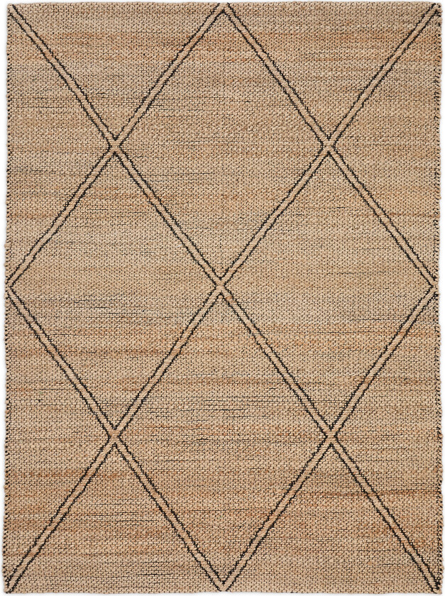 KAVE HOME Vallalta jute teppe, 160 x 230 cm