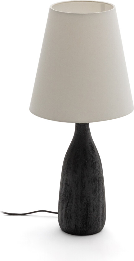 KAVE HOME Luvia bordlampe med trefot i sortmalt utførelse