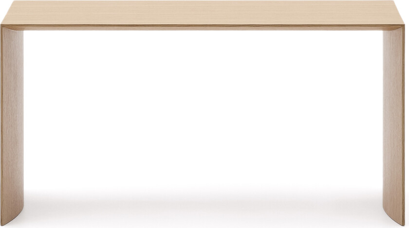 KAVE HOME Litto salongbord i eikefiner med naturlig fargefinish, 90 x 45 cm