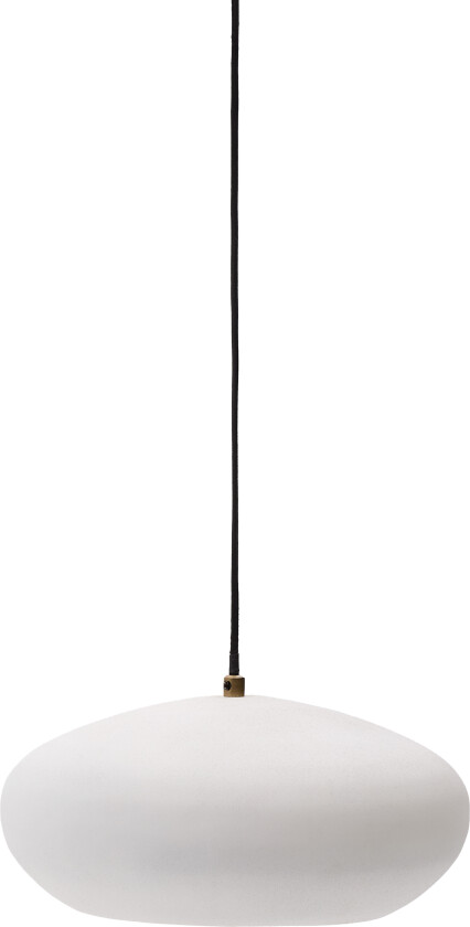 KAVE HOME Inda taklampe i metall i hvit utførelse, Ã 30 cm