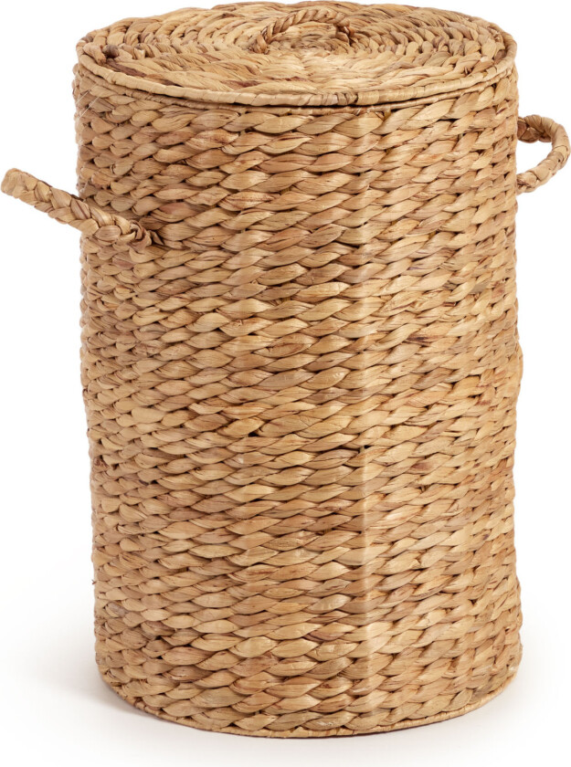 KAVE HOME Yessira skittentøyskurv i naturfiber, 55 cm