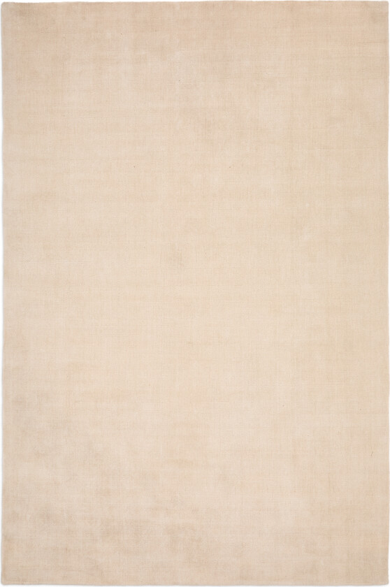 KAVE HOME Empuries teppe i hvit polyester, 200 x 300 cm