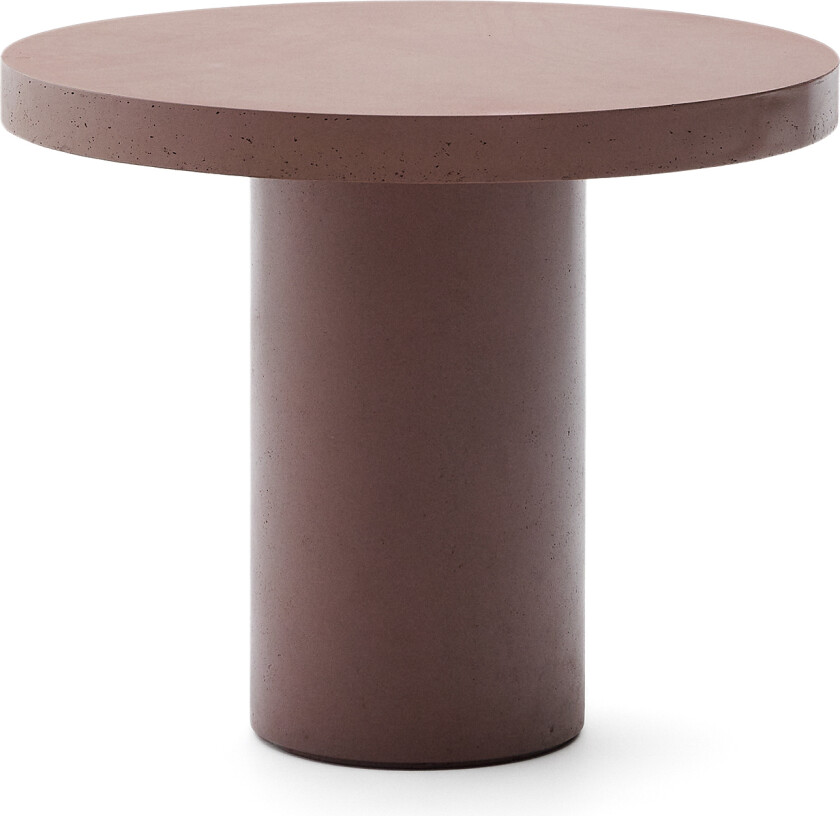 KAVE HOME Aiguablava terrakottasement rundt bord Ø90cm