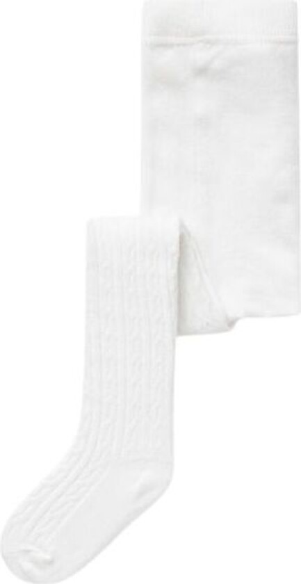 Name It - Strømpebukse til Festdrakt / Bunad Bright White