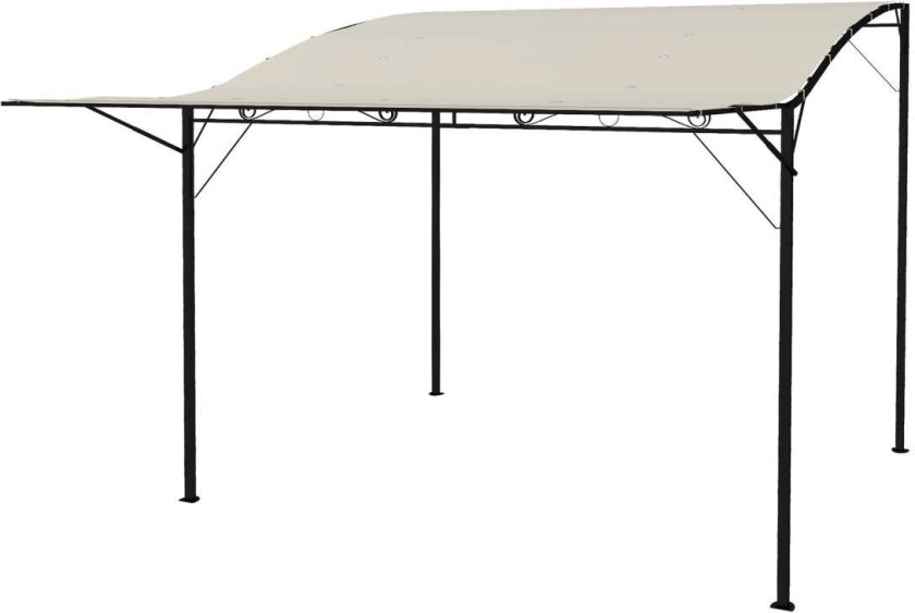 Pergola lysthus 3x2,5m stål vannavstøtende solbeskyttelse med justerbart tak Veggmontert hage lysthus Frittstående uteplass kale