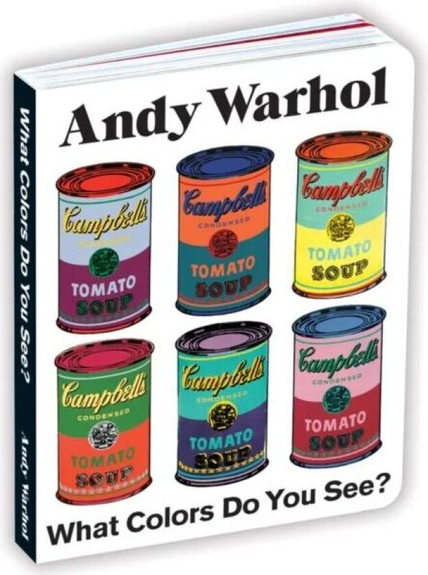 Andy Warhol What Colors Do You See? Board Book av Mudpuppy