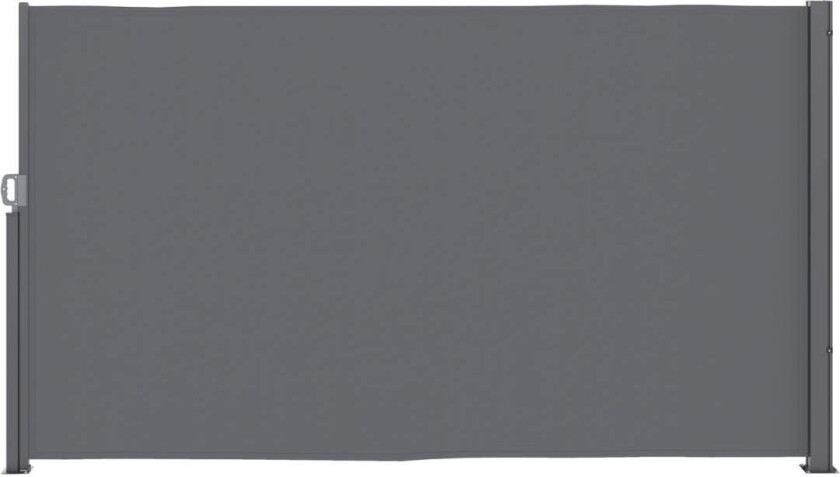 Sidemarkise, uttrekkbar, ugjennomsiktig, privatskjerm med veggbrakett, belegg, sideveggmarkise, veggmarkise, vindbeskyttelse, 30