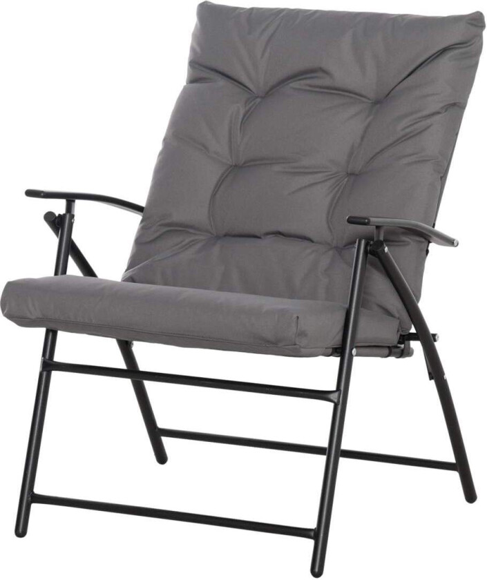 Campingstol Sammenleggbar hagestol med metallramme Justerbar ryggstøtte Sammenleggbar stol Sammenleggbar stol for Pool Beach Oxf