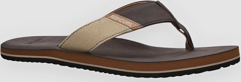 Oxford Bloom Open Toe Sandaler brun