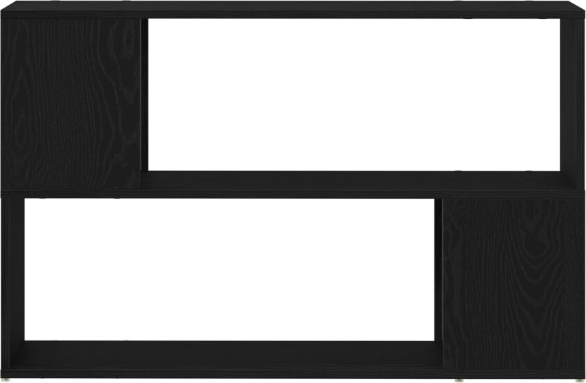 TV Kabinett Svart eik Sponplate 100 x 24 x 63 cm Oppbevaring