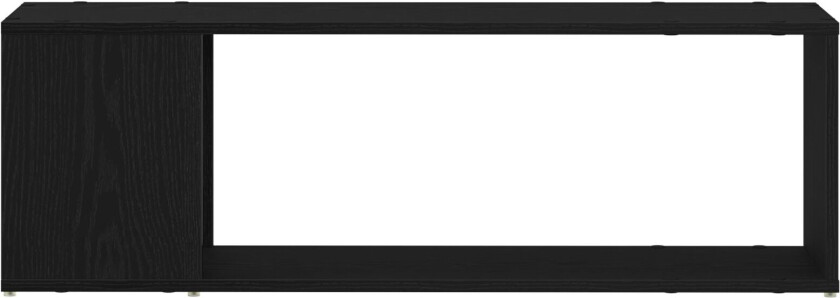 TV-kabinett Svart eik Konstruert tre 100 x 24 x 32 cm TV-stativ