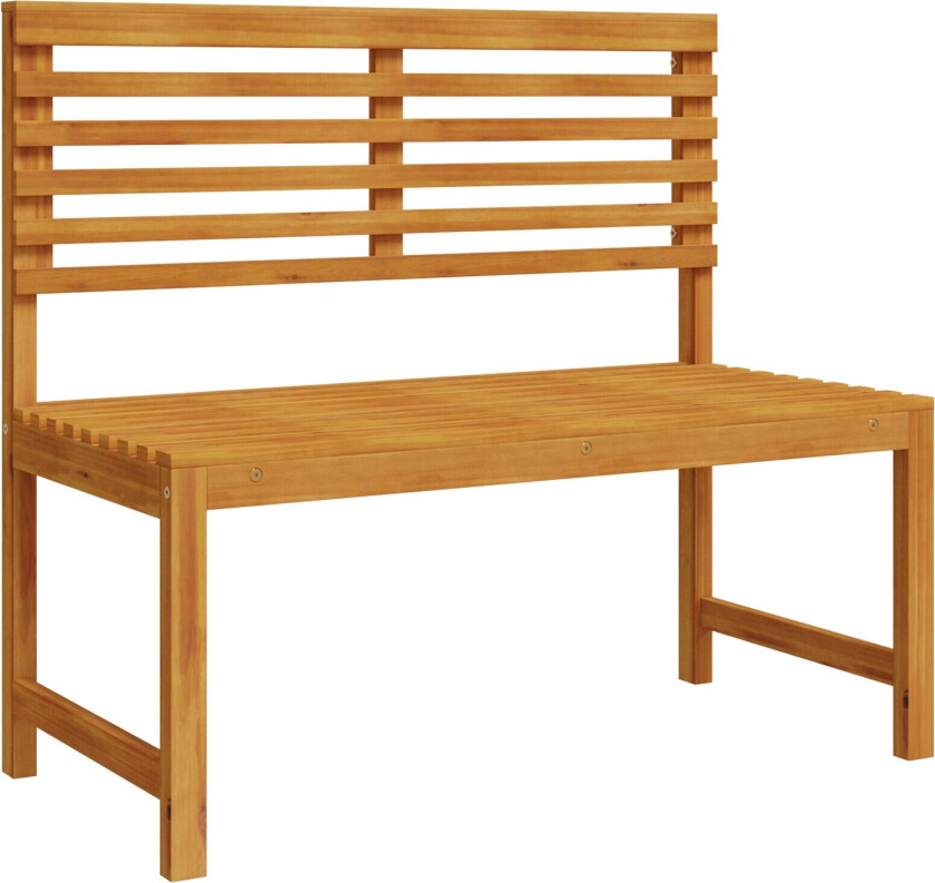 Hjørnesofa Sett Sett av 3 Lys Brun Massivt Akasietre Medium