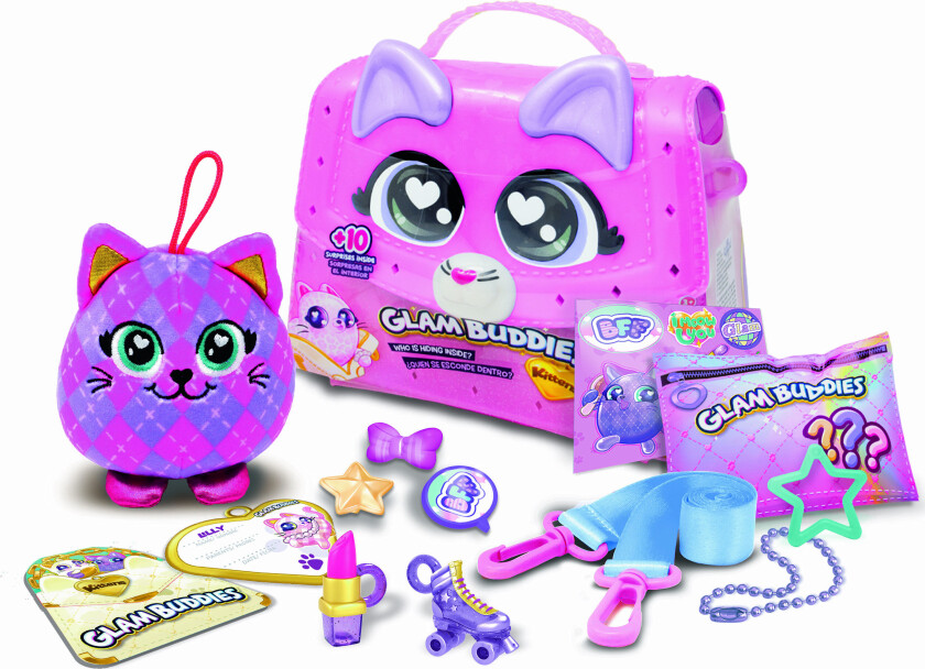 Katteveske med tilbehør - (30587)