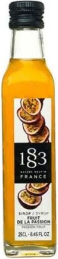 Syrup Passionsfrugt Fl 25
