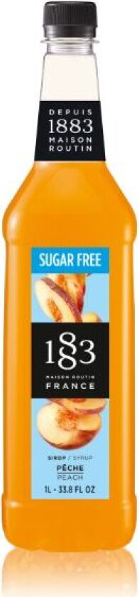 Sukkerfri Fersken Sirup Pet 100