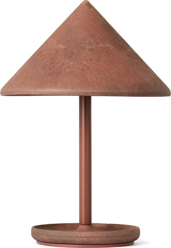 Terra Portable Bordlampe Coffee Waste Rust Red