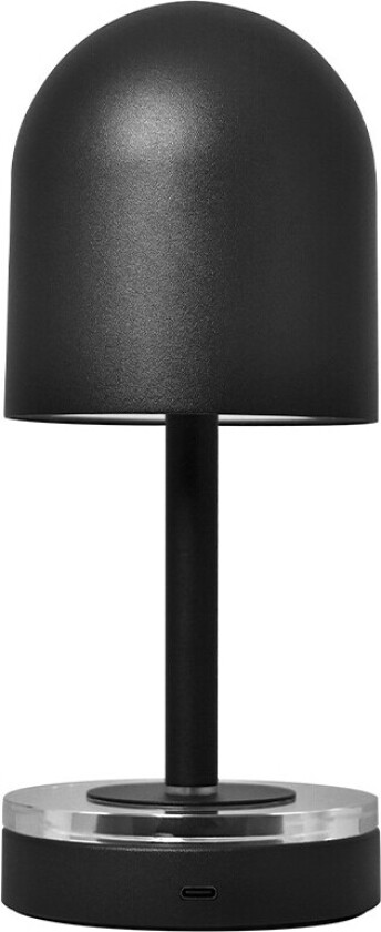 Luceo Portable Bordlampe Black/Clear
