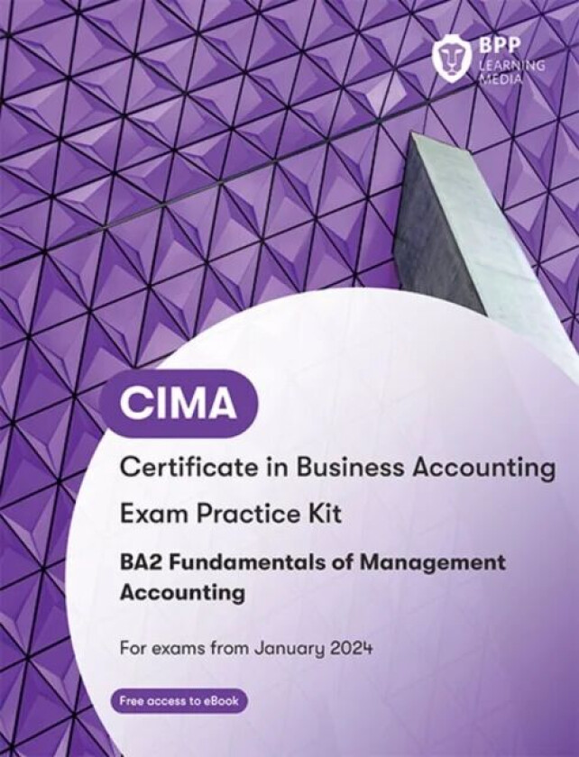 CIMA BA2 Fundamentals of Management Accounting av BPP Learning Media