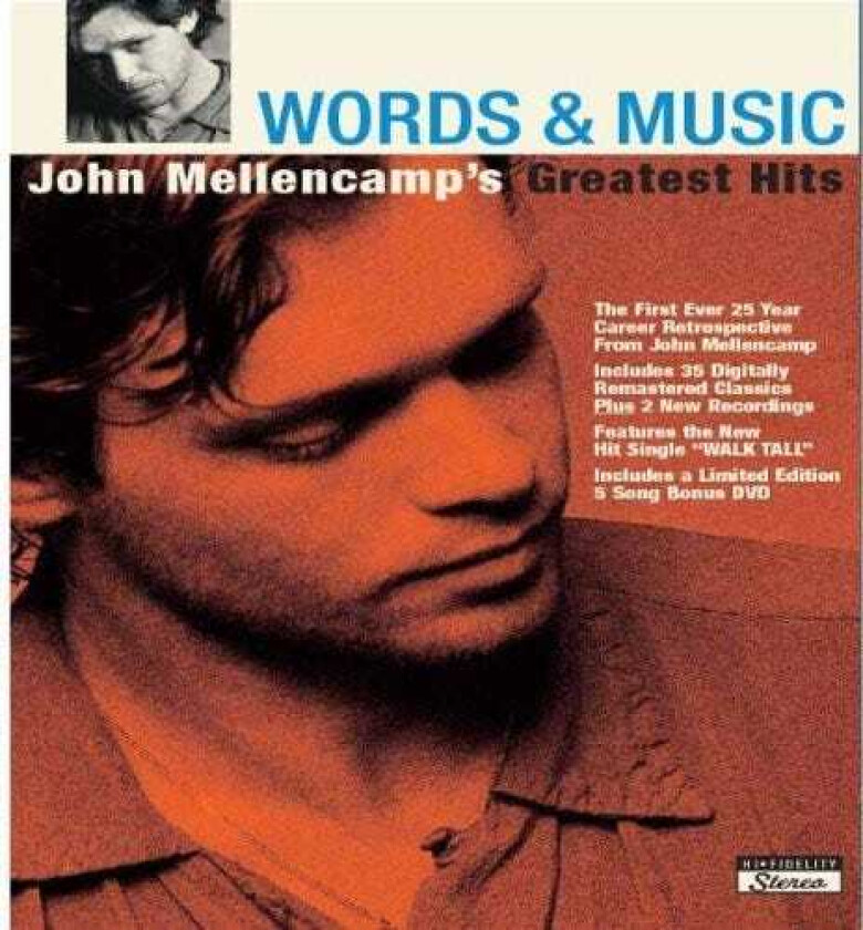 John Mellencamp Words & Music: John Mellencamp's Greatest Hits CD