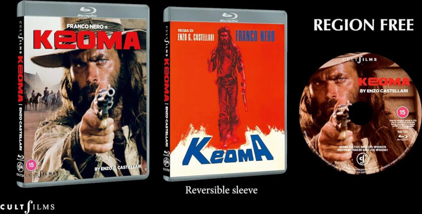 Keoma Django Rides Again (1976) / Med Satan I Helene Bluray