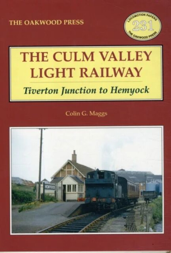Culm Valley Light Railway av Colin G. Maggs