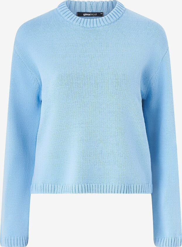 Genser Knitted Sweater - Blå