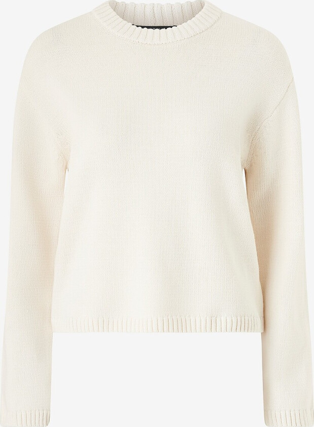 Genser Knitted Sweater - Natur