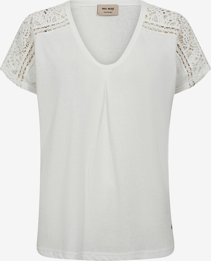 Topp mMDayo V-neck Tee - Hvit