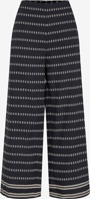 Bukser viSavila HW 7/8 Wide Pants - Svart